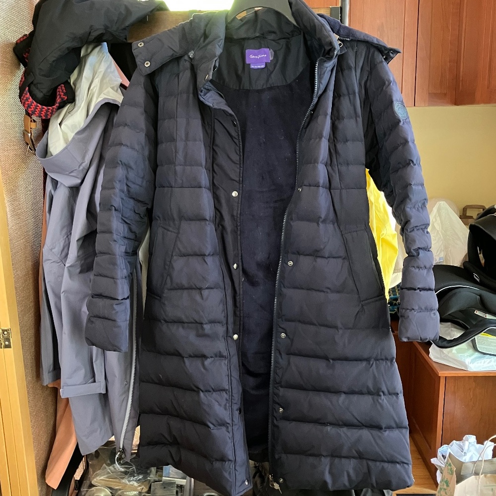 Seraphine 3-in-1 down maternity coat